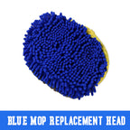 Arenzza durable aluminum telescopic car wash mop with long handle, ideal for cleaning vehicles efficiently.
