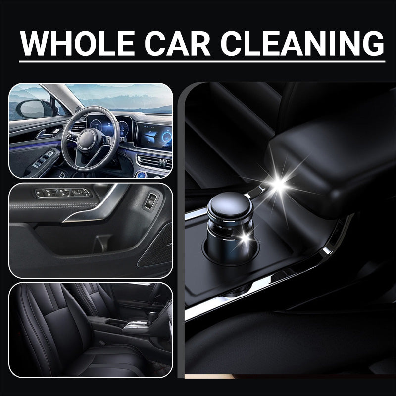 Arenzza 100ml car interior cleaner bottle, designed for cleaning car dashboards and upholstery, with a spray nozzle.
