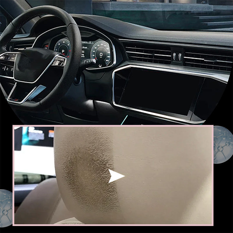 Arenzza 100ml car interior cleaner in a spray bottle, designed for cleaning car dashboards, seats, and interior surfaces.