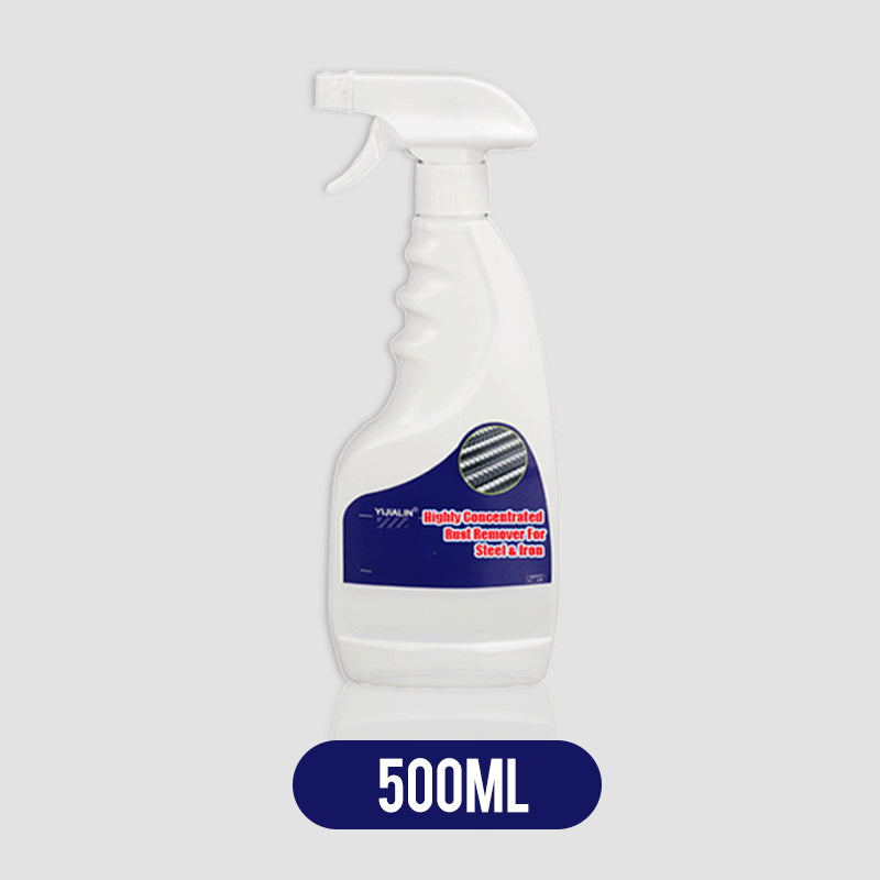 Arenzza rust remover for steel and iron, highly concentrated car accessory with rust removal in a spray bottle.
