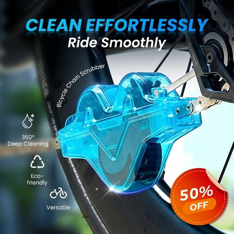 Arenzza Bike Chain Scrubber for cleaning bicycle chains, designed as a car accessory in black with brush components.