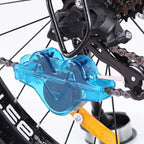 Arenzza bike chain scrubber for cleaning bike chains, shown with bristles and cleaning components on a white background.