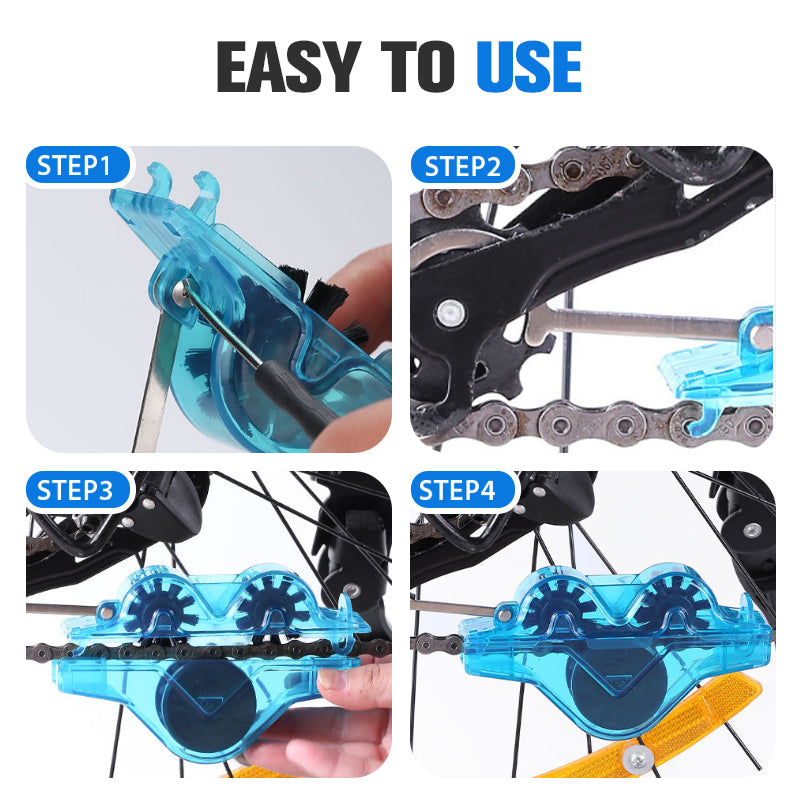 Arenzza bike chain scrubber for cleaning bicycle chains, featuring a compact design and durable construction for effective maintenance.