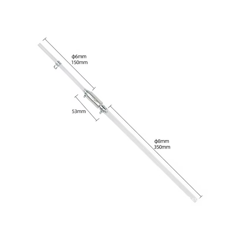 Arenzza Brake Bleeder Hose with One Way Check Valve for car accessories, showing the flexible hose and valve in a close-up view.