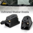 Arenzza car wiper nozzle in close-up, showing the sleek design and fitting details for enhancing windshield wiper performance.