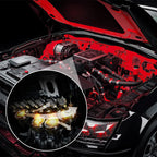 Arenzza engine anti-wear protection agent for cars, showing a bottle of car additive in a close-up shot.