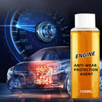 Arenzza car engine anti-wear protection agent in a bottle, designed to enhance engine performance and reduce wear.