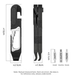 Arenzza multi-function ratchet tire lever with hex wrench and file blade, a versatile car accessory tool for tire repair.