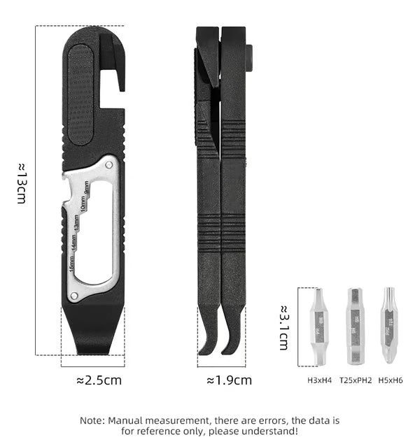 Arenzza multi-function ratchet tire lever with hex wrench and file blade, a versatile car accessory tool for tire repair.