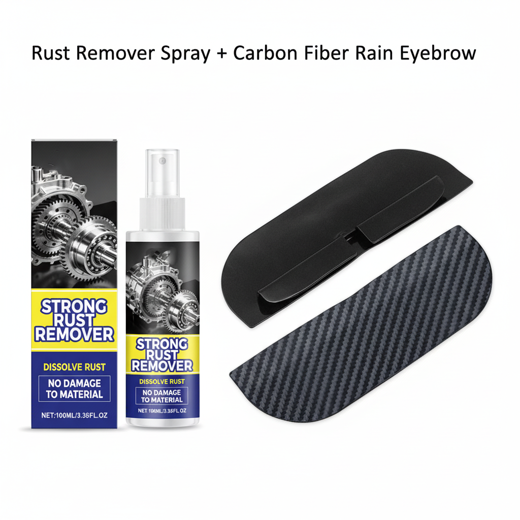 Arenzza multipurpose rust treatment for cars, shown in a bundle, designed to prevent corrosion and protect vehicle surfaces.