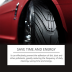 Arenzza powerful wheel cleaning and refurbish wax for car accessories, showing the product bottle with a sleek design and label.