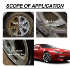 Arenzza car wheel cleaning agent in a spray bottle, designed for effective car wheel cleaning and detailing.