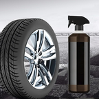 Arenzza car wheel cleaning agent bottles, showcasing the product designed for effective car wheel cleaning and maintenance.