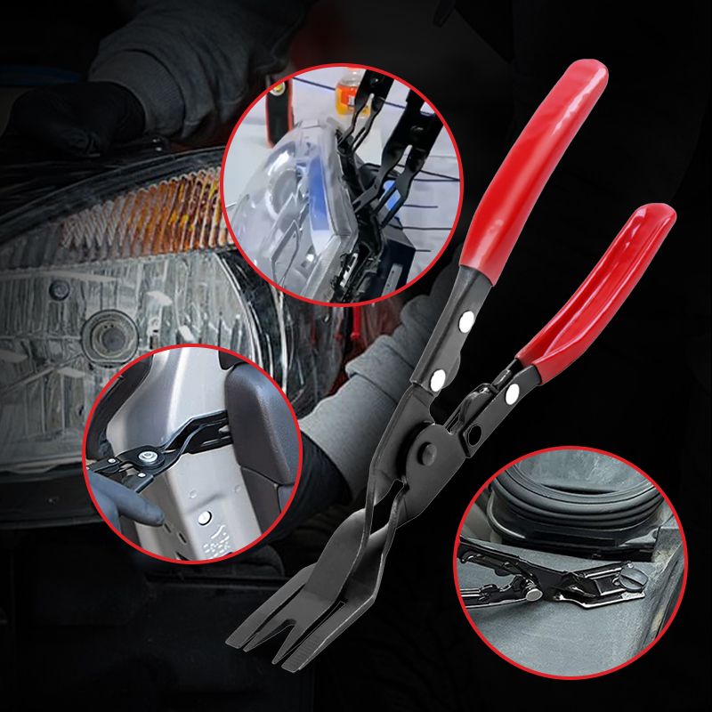 Arenzza professional panel clamp removal tool kit for car accessories, showing various plastic pry tools and disassembly tools.