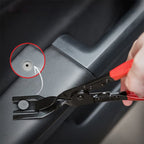 Arenzza professional panel clamp removal tool kit for car accessories, showing various plastic panel removal tools for damage-free disassembly.