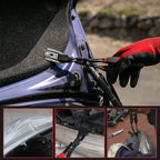 Arenzza professional panel clamp removal tool kit for car accessories, featuring various tools for damage-free disassembly of car panels.