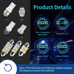 Arenzza 42-piece LED car interior lighting set with bright, colorful lights, designed for easy plug-and-play car interior upgrade.