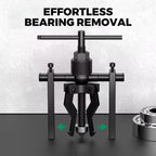 Arenzza 3-Jaw Bore Puller Tool for cars, featuring adjustable jaws for removing bearings and pulleys in automotive repair.