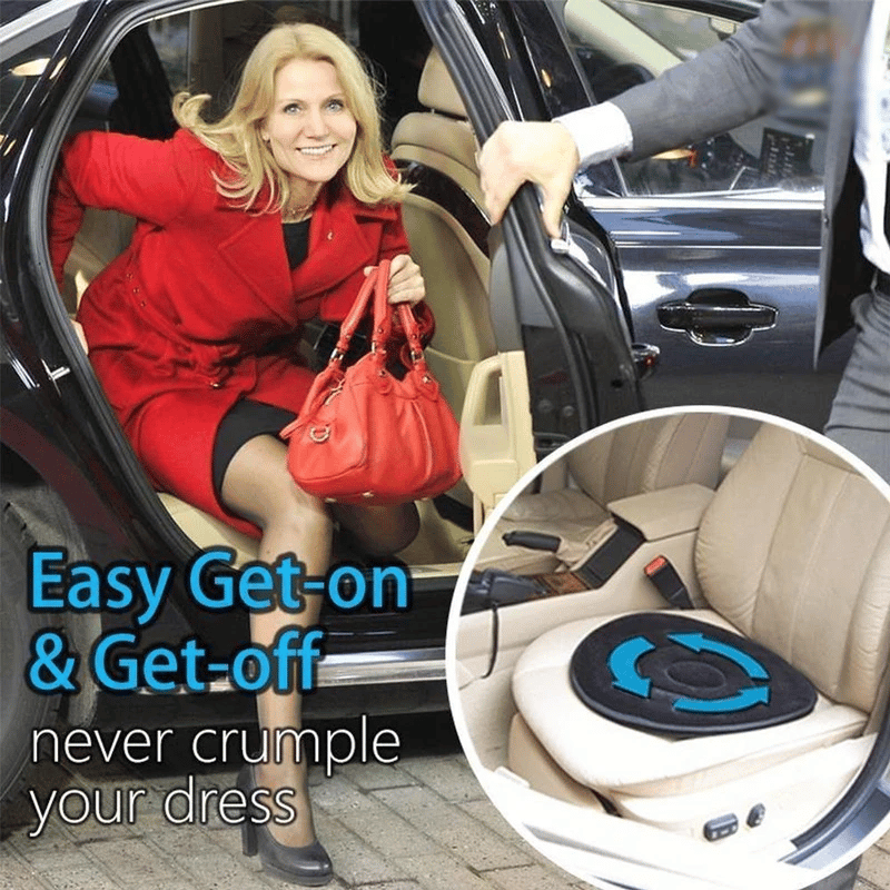 Arenzza 2026 Hot Sale 360° Rotating Car Seat Cushion, a comfortable accessory for car interior comfort and support.