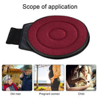 Arenzza 2026 Hot Sale 360° rotating car seat cushion in black, designed for comfort and ease of movement in vehicle accessories.