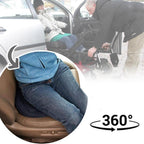 Arenzza 360° rotating car seat cushion, a hot sale car accessory with a circular, padded design for driver and passenger comfort.