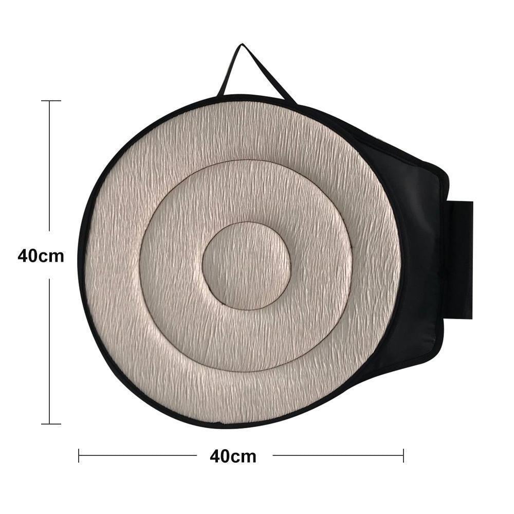 Arenzza 360° rotating car seat cushion, a heated accessory for car seats designed to enhance comfort and mobility.