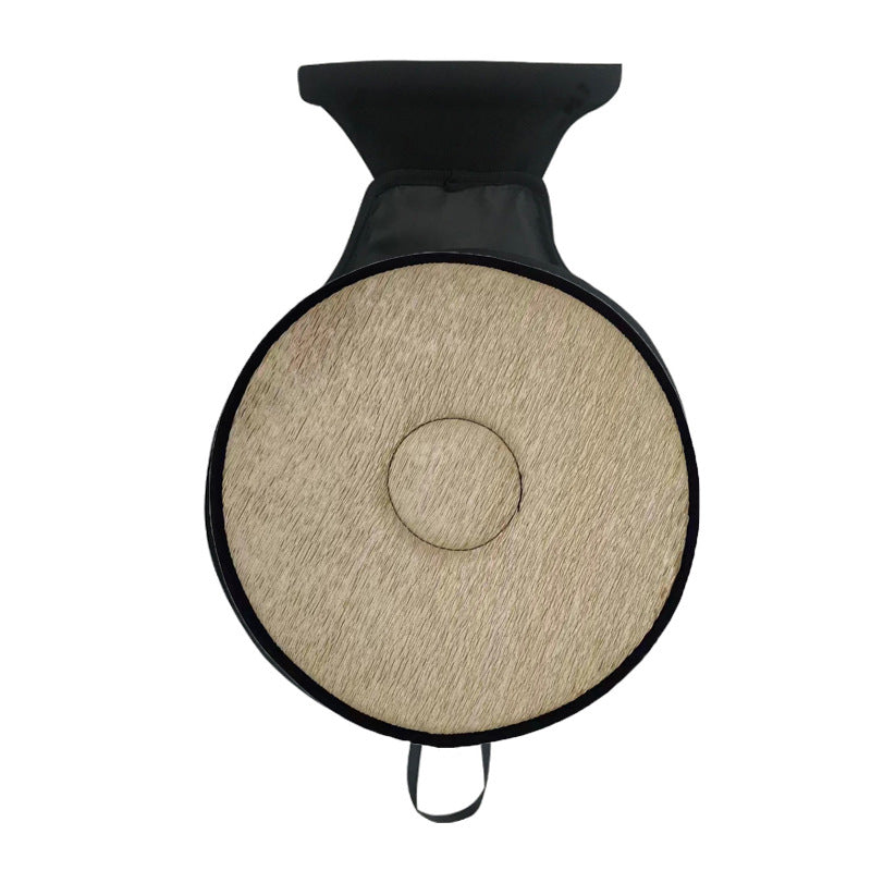 Arenzza 360° rotating car seat cushion in black, designed to enhance comfort and mobility in vehicle accessories.