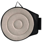 Arenzza 2026 Hot Sale 360° rotating car seat cushion for comfort and support, shown installed on a vehicle seat.