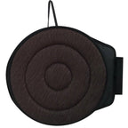 Arenzza 2026 Hot Sale 360° rotating car seat cushion, a black accessory for enhanced comfort and mobility in vehicles.