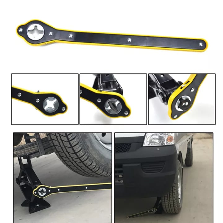 Arenzza auto labor-saving jack ratchet wrench for car repairs, featuring a compact, ergonomic design with a durable metal build.