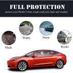 Arenzza universal car wheel fender accessory installed on a vehicle, showcasing its protective design and fit for various car models.