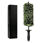 Arenzza wheel barrel cleaning brush with sturdy bristles for car wheel and tire cleaning, car accessories tool for detailed vehicle care.