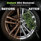 Arenzza Wheel Barrel Cleaning Brush for car accessories, with bristles designed for cleaning wheel barrels effectively.