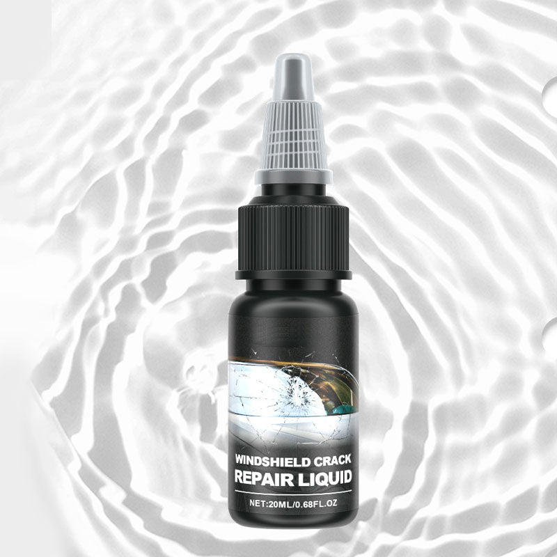 Arenzza car repair kit for windshield crack with tools and resin for fixing and sealing cracks on car windshields.