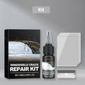 Arenzza windshield crack repair kit for cars, including resin, applicator, and tools for fixing windshield chips and cracks.