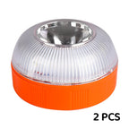Arenzza LED magnetic emergency warning light with bright LEDs and magnetic base for car safety and roadside visibility.
