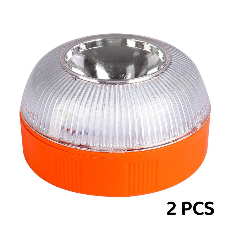 Arenzza LED magnetic emergency warning light with bright LEDs and magnetic base for car safety and roadside visibility.