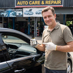 Arenzza car accessories plastic parts crystal coating with sponge applicator for automotive surface protection.