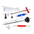 Arenzza quick change car tire valve tool kit with multiple valve tools and accessories for easy tire maintenance.