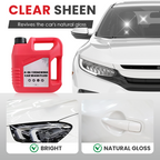 Arenzza 4-in-1 Renewing Car Wash Fluid bottle with label, designed for effective car cleaning and detailing.