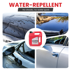 Arenzza 4-in-1 renewing car wash fluid bottle with label, showcasing a sleek design for cleaning and maintaining vehicles.