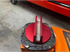 Arenzza universal magnetic frame and rail protector for cars, shown installed on vehicle to prevent damage and enhance safety.