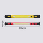 Arenzza rechargeable work light with 3000 lumens, USB-C, magnet, and 360° adjustable head, designed for car and workshop use.