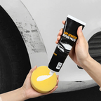 Arenzza Car Scratch Repair Paste in a container, designed for car accessories to fix scratches on vehicle surfaces.