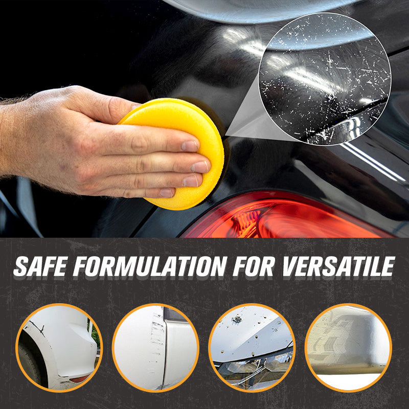 Arenzza car scratch repair paste in a tube, designed for car accessories to fix minor scratches and blemishes on vehicle paint.