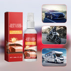 Arenzza multifunctional car rust remover spray bottle for cleaning and protecting car surfaces against rust and corrosion.