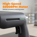 Arenzza electric car scratch repair polisher for car accessories, showing the compact device used for removing scratches from vehicle paint.