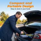 Aarenza electric car scratch repair polisher and car accessory tool for removing scratches from vehicle paintwork.