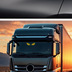Arenzza Solar Devil's Eye LED Car Warning Light with waterproof design, solar power, and four operational modes for vehicle safety.