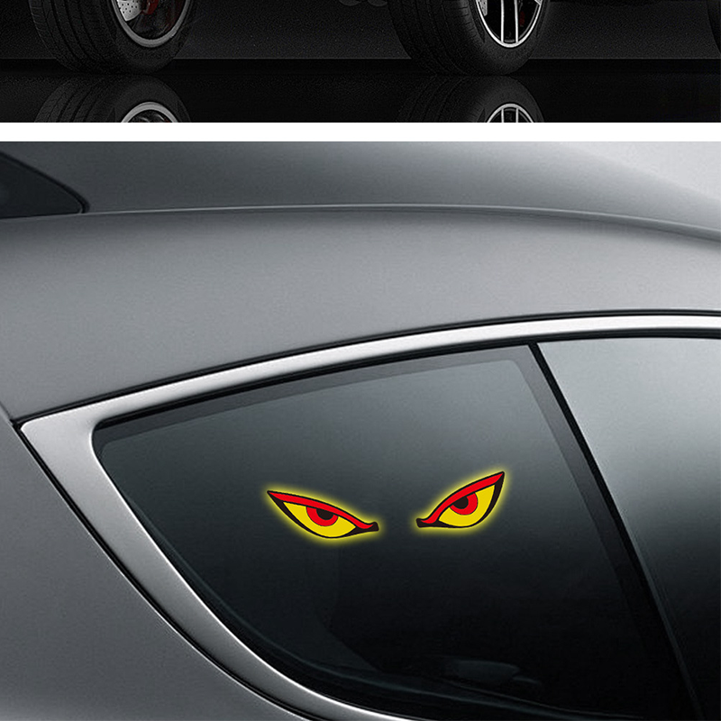 Arenzza Solar Devil's Eye LED Car Warning Light with four modes, waterproof design, and solar power for vehicle safety.